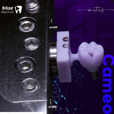 Стоматологический стеклянный керамический блок LT прямоугольной формы B40